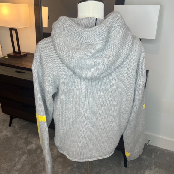 JW Anderson Anchor Logo intarsia-knit Hoodie.  - Picture 3 of 3